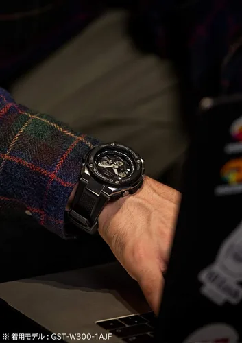 Miniatura 3 de CASIO G-SHOCK G-Steel Tough Solar Multi-Band 6 GST-W310-1AJF importación de Japón para hombre