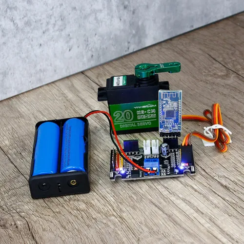 Miniatura 5 de Yahboom Controlador de servomotores RC de 16 canales, herramienta de centrado de controlador con protección contra sobrecorriente, 2 modos de Servo