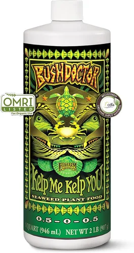 Miniatura 8 de FoxFarm Bushdoctor Kelp Me Kelp You Fertilizante, extracto líquido de algas marinas para plantas, verduras y flores, promueve el crecimiento