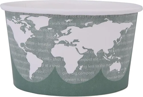 Miniatura 10 de Eco-Products, Inc Recipientes para sopa con diseño del mundo, Mixto, 1000