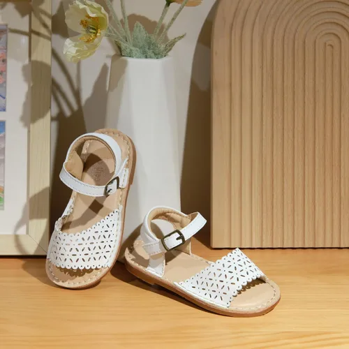 Miniatura 6 de THEE BRON Sandalias de gladiador para niñas pequeñas, zapatos cómodos acolchados para jugar en verano de princesa