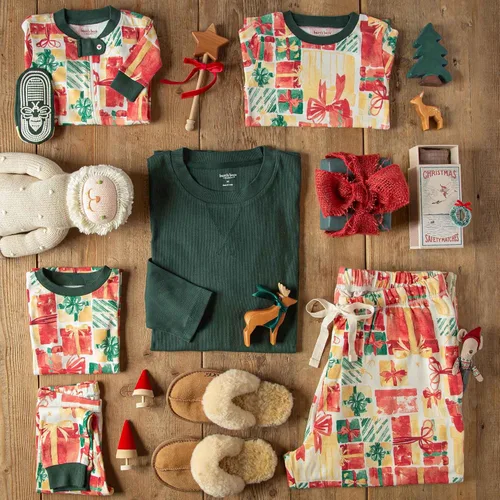 Miniatura 7 de Burt's Bees Baby Baby Girls' Family Jammies Matching Holiday Organic Cotton Pajamas