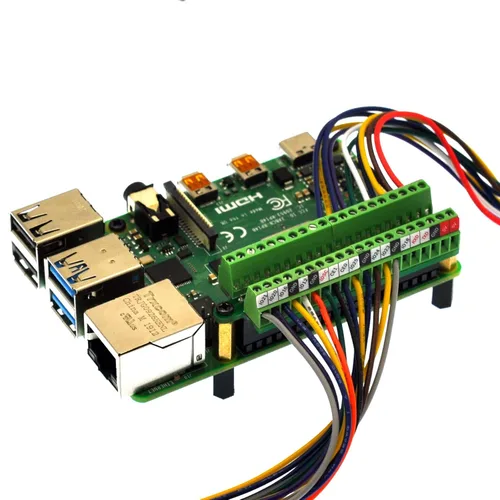 Miniatura 6 de Módulo de placa de conexiones de bloque de terminales GPIO RPi ultra pequeño, para Raspberry Pi