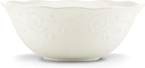 Miniatura 6 de Lenox French Perle Bandeja para Chips y Dip, Blanco