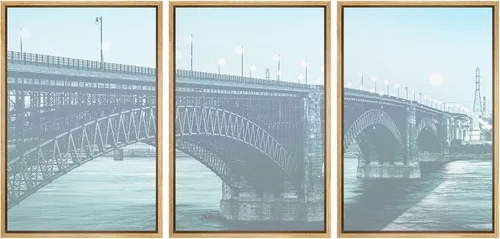 Miniatura 7 de 3 paneles de lienzos para pared wall26
