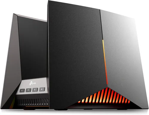 TP-Link Enrutador para juegos Wi-Fi 7 Tri-Band BE19000 Archer GE800 | 12-Stream | Puertos 2×10G + 4×2.5G, USB 3.0 | Aceleración Turbo, Puerto y