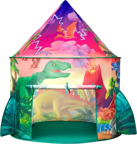 Miniatura 9 de JOYIN Tienda de campaña de princesa para niñas, casa de juegos grande para niños, castillo para niños, casa de juegos desplegable para niños