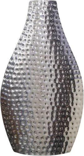 Miniatura 12 de Hosley 's Jarrón de metal martillado de 10 pulgadas de alto con acabado dorado - Regalo elegante para arreglos florales, bodas, eventos especiales