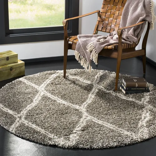 Miniatura 15 de SAFAVIEH Hudson Shag Collection - Alfombra decorativa de 2 x 3 pies, diseño de enrejado, no desprende pelusa y de fácil cuidado, 2 pulgadas