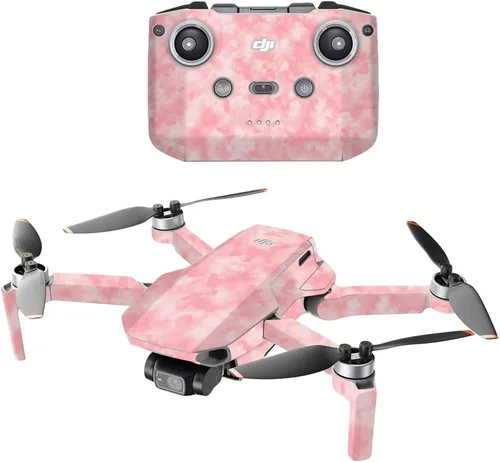 Miniatura 19 de MightySkins Compatible con DJI Mini 2 Dron portátil – Camuflaje rojo Funda protectora de vinilo duradera y única Fácil de aplicar, quitar