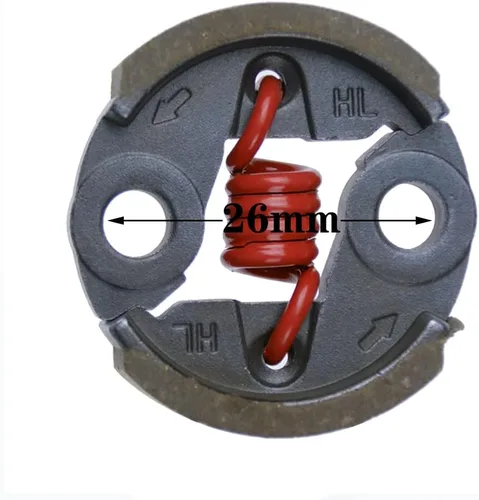 Miniatura 3 de FLMLF 8000 RPM embrague y resorte rojo para 1/5 Baja Zenoah CY 5B 5T 5SC TOP Speed RC World RC piezas de coche