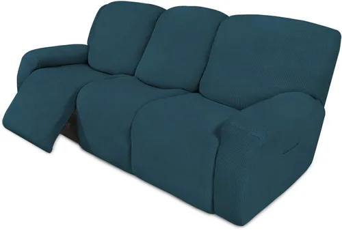 Miniatura 79 de Easy-Going - Funda elástica para sofá reclinable y sofá cama, 6 piezas, protector de muebles, suave, parte inferior elástica, tela jacquard