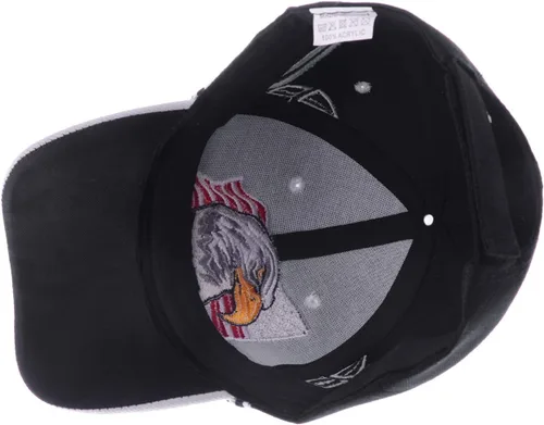 Miniatura 4 de Anna-Kaci Gorra de béisbol con velcro ajustable en relieve en 3D con bandera estadounidense de Estados Unidos