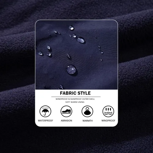 Miniatura 2 de AKuVoL Chaleco ligero Softshell para hombre, impermeable, chaleco acolchado a prueba de viento para golf y correr