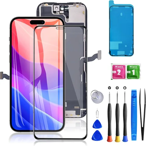 Miniatura 30 de Para iPhone 8/SE 2020 [2ª generación] Reemplazo de pantalla negro de 4.7 pulgadas, pantalla LCD Bsz4uov digitalizador de pantalla táctil, adhesivo