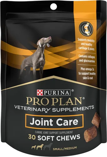 Miniatura 10 de Purina Pro Plan Suplemento veterinario para el cuidado de las articulaciones de perros de raza grande con glucosamina, condroitina y colágeno