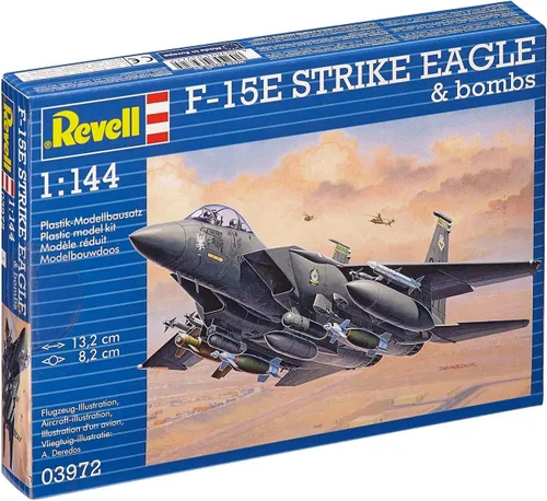 Miniatura 6 de Revell Alemania 03972 1/144 F-15E Strike Eagle - Kit
