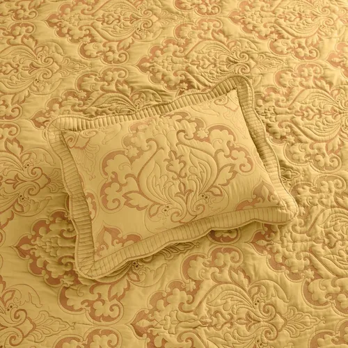 Miniatura 2 de BrylaneHome Amelia - Funda de almohada King, color rosa baya.