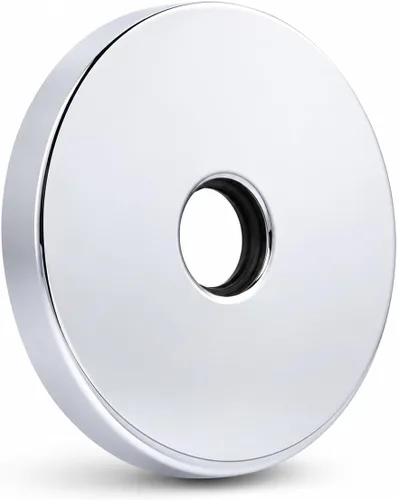 Miniatura 4 de Corla Moderno plato de escudo de 3.5 pulgadas extra grande Brida de brazo de ducha, cubierta de repuesto universal redonda de 3 1/2 pulgadas