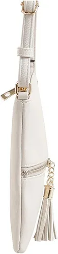 Miniatura 4 de SG SUGU - Bolso ligero y mediano con borla y bolsillo con cremallera