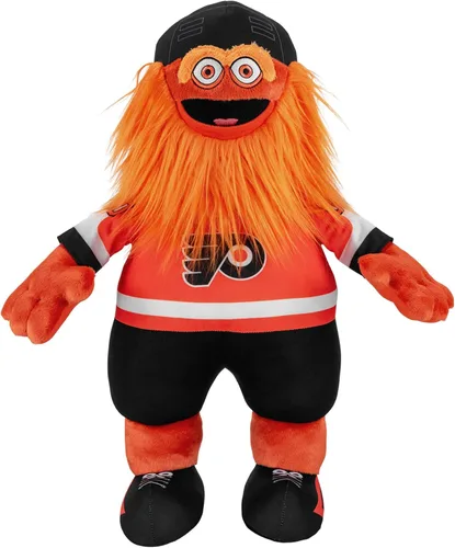 Miniatura 27 de Bleacher Creatures Anaheim Ducks Wild Wing - Figura de peluche de mascota de la NHL de 10 pulgadas (uniforme triangular verde azulado), una mascota
