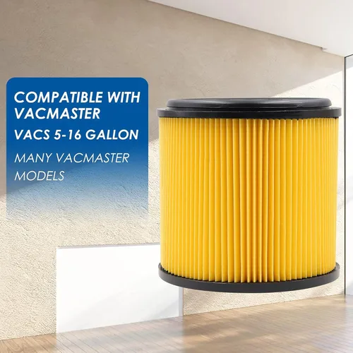 Miniatura 4 de ATXKXE VCFS Filtro de reemplazo para filtro y retenedor de cartucho estándar de Vacmaster, paquete de 2