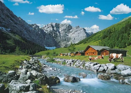 Miniatura 2 de Ravensburger - Montañas Austriacas - Rompecabezas de 1000 Piezas - Impresionantes Imágenes Vívidas de Impresionante Cordillera - Detalles Coloridos