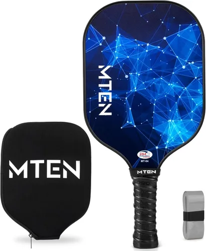 Pickleball Paddles Set of 2 or 4, or Single Paddle – USAPA Approved Fiberglass Surface Pickleball Rackets Set for Men & Women azul (blue*1)