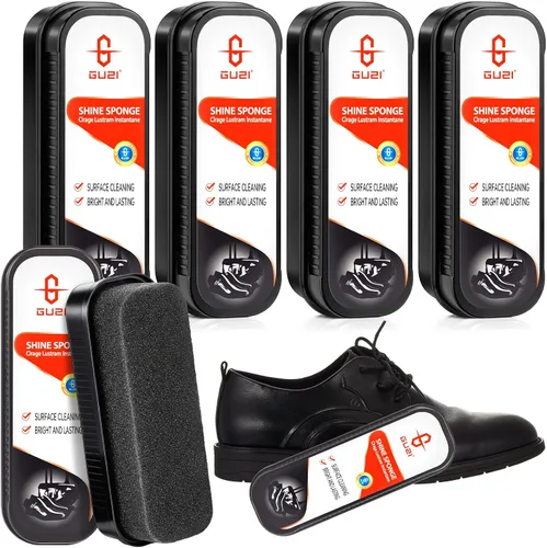 Miniatura 13 de Loopeer 6 Pcs Shoe Shine Sponge, Instant Gloss and Portable, Leather Care for Furniture