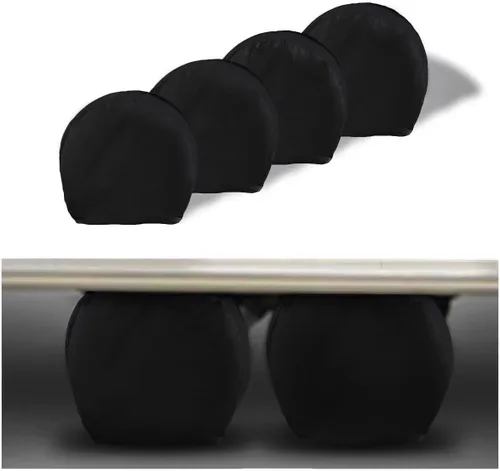 MORNYRAY Paquete de 4 fundas para neumáticos, impermeables, anti-UV, nieve, sol, lluvia, para vehículos recreativos, camiones, SUV, remolques,
