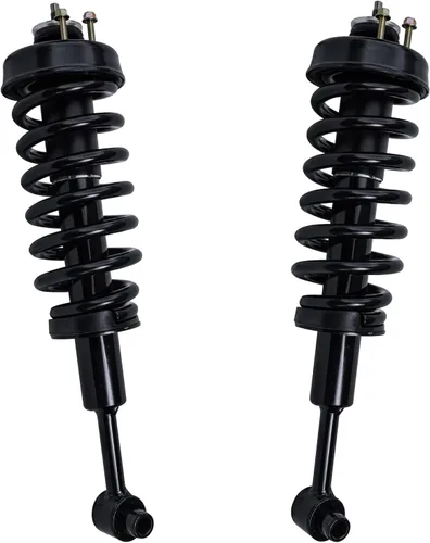 Miniatura 37 de Detroit Axle - 4WD 2 puntales delanteros para Nissan TITAN Pathfinder Armada INFINITI QX56 puntales completos con muelles helicoidales de reemplazo