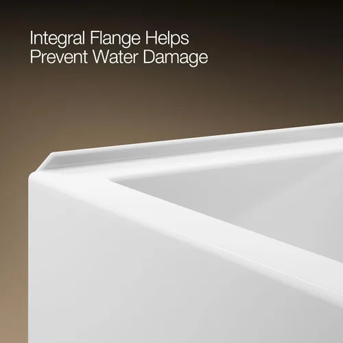 Miniatura 10 de Kohler Baño de alcoba de 60" x 32" con delantal integral, brida integral y drenaje a la derecha