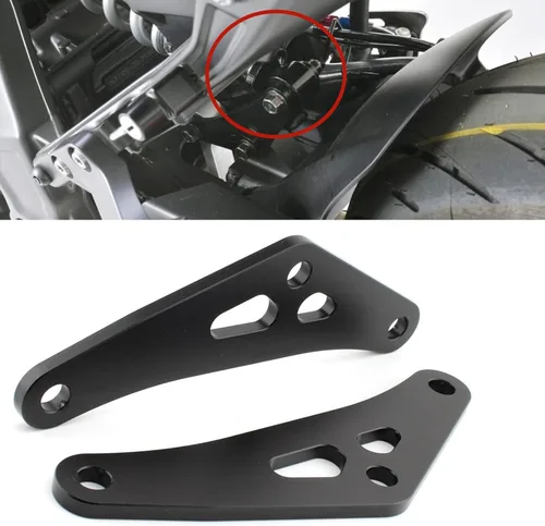 Miniatura 6 de Enlaces de bajada de caída de suspensión trasera para YAMAHA MT-09 FZ-09 2021-2022 Negro