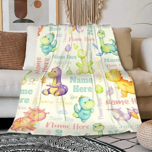Miniatura 11 de Manta personalizada con nombre, texto y nombre, manta personalizada con nombre para bebés, niños, niñas y adultos, manta personalizada para Tortuga