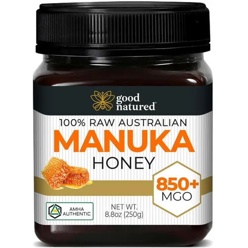 Miniatura 11 de Miel de Manuka Good Natured (MGO 510+) - Miel Cruda de Alta Calidad de Manuka de Grado Médico, No Transgénica, Probada en Laboratorio y Certificada