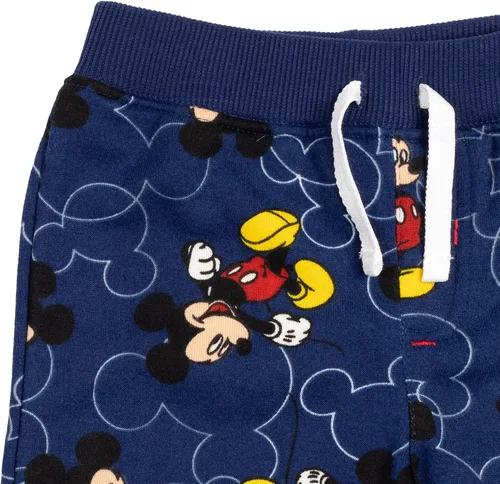 Miniatura 4 de Disney Mickey Mouse Donald Duck Goofy Fleece 2 Pack Shorts Toddler to Little Kid