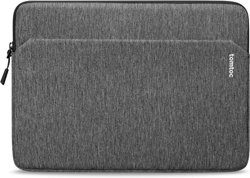 Miniatura 19 de tomtoc Funda delgada de ajuste personalizado para MacBook Neo A18 Pro A3404 de 13 pulgadas, resistente al agua, con bolsillo para accesorios