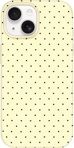 Miniatura 161 de Hython Funda para iPhone Air, diseño estético de lunares lindos, funda simple de 6.5 pulgadas, delgada, antiarañazos, parachoques de TPU suave, a