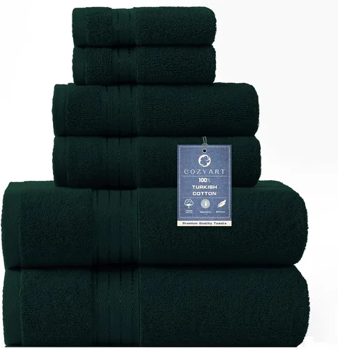 Miniatura 47 de COZYART - Juego de 3 toallas de baño de algodón, color naranja quemado, grandes y gruesas, 19.17 oz/yd², incluye 1 toalla de baño, 1 toalla de mano