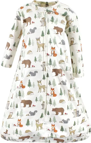Miniatura 50 de Hudson Baby Saco de dormir unisex de algodón de manga larga para bebé Bosque
