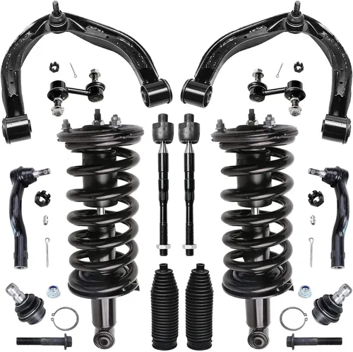 Miniatura 69 de Detroit Axle - Kit de suspensión frontal de 16 piezas para RWD Chrysler 300 Dodge Charger Challenger Magnum 6 brazos de control con rótulas 2