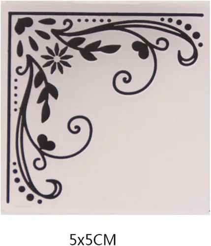 Miniatura 4 de Plantilla de carpeta de grabación en relieve de plástico con encaje para bricolaje álbum de recortes, álbum de fotos, tarjetas, fabricación