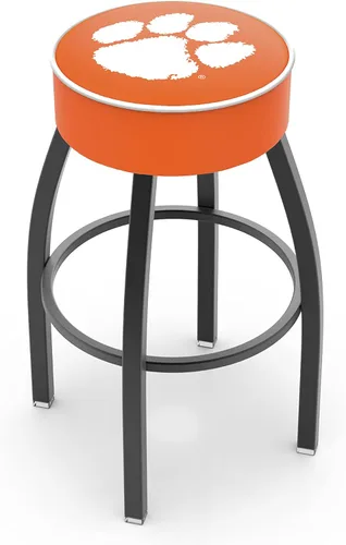 Miniatura 6 de The Holland Bar Stool Company L8B1-4 Georgia Tech - Taburete giratorio con base antiarrugas, color negro