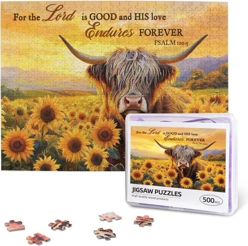 Miniatura 11 de Rompecabezas de 500 piezas para mujeres afronegras para adultos, Biblia América, mujer africana, fiesta, arte y baile, citas inspiradoras
