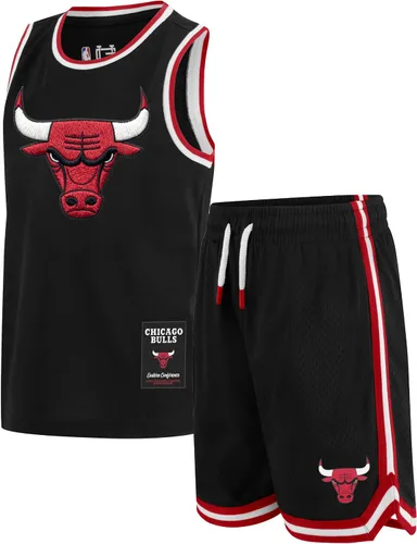Miniatura 16 de Ultra Game Conjunto de camiseta sin mangas y pantalones cortos de baloncesto oficial de la NBA para niños Negro
