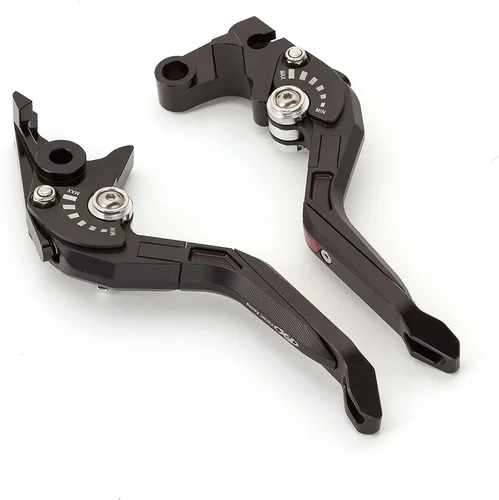 Miniatura 17 de Palancas de embrague de freno extensible para motocicleta CNC 3D Rhombus para BMW F650GS F 650 Gs 2008-2012 F800R 2009-2018 Palanca de embrague