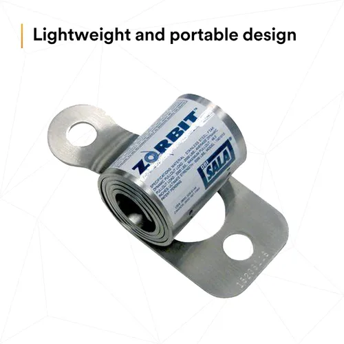 Miniatura 3 de 3M DBI-SALA 7401033 Componente Horizontal, Zorbit Absorber Energía con tres grilletes, sujetadores, tensor de tensor, dedales y clips de cable
