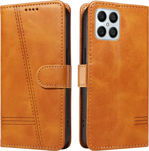 Miniatura 100 de Funda con tapa para Huawei Nova Lite 3, protección de 360 grados, a prueba de golpes, de piel sintética, con función atril y 3 ranuras