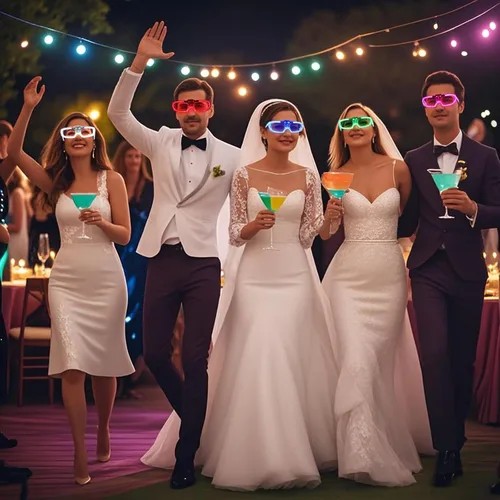 Miniatura 8 de 28 Paquetes de Gafas LED, 5 colores neón, 3 modos de luz, Gafas con Varillas Luminosas que se Iluminan, Suministros de Fiesta que Brillan