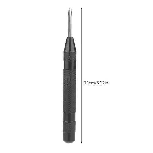 Miniatura 6 de Punzón automático de agujero central, rompeventanas con carga central, perforador central de impacto, herramienta de raspador para plástico, vidrio